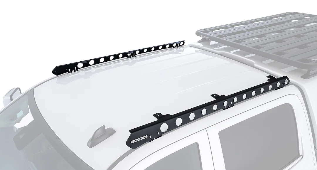 RS1B1 – RHINO RACK Roof Rack Platform Rails, For Rhino Rack Pioneer Roof Rack Platforms Stainless Steel Black Set Of ...